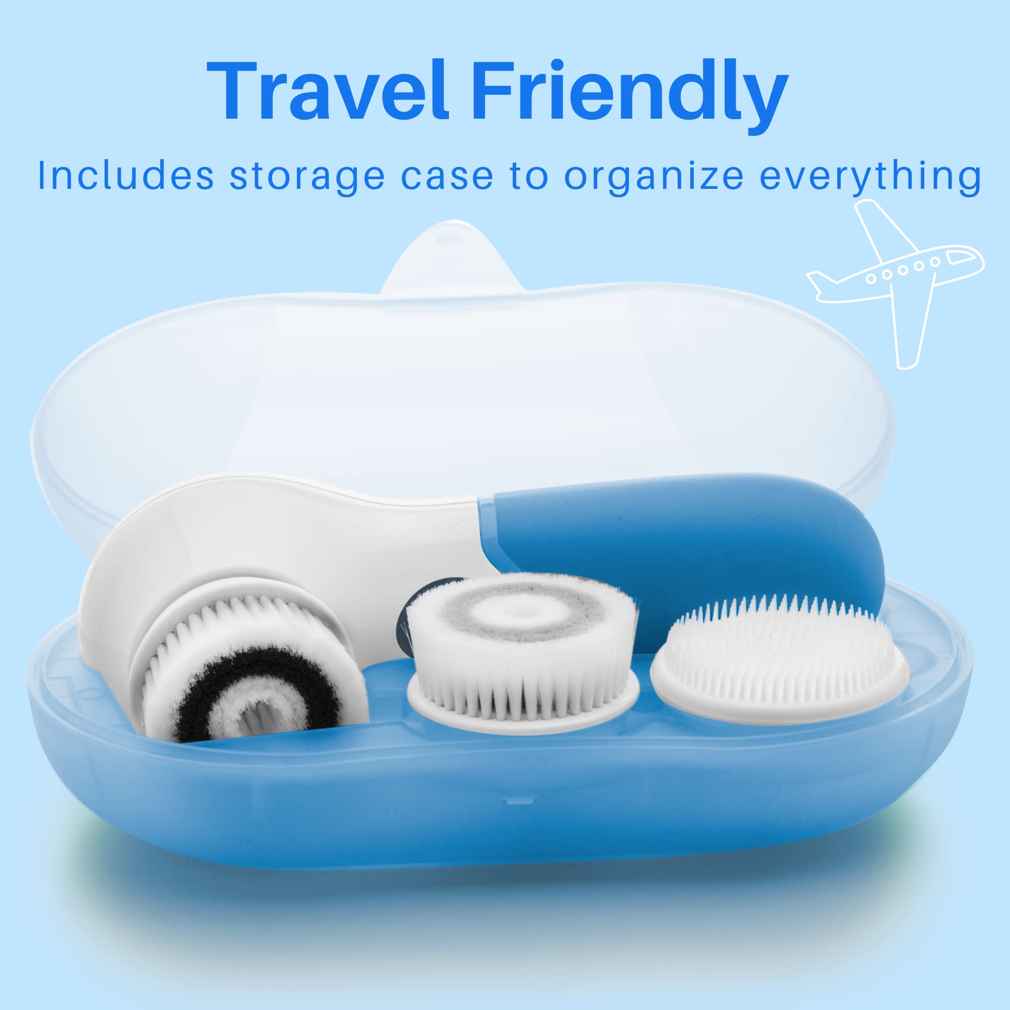 Amazon.com: LAVO Facial Cleansing Brush - Electric Spin Scrubber